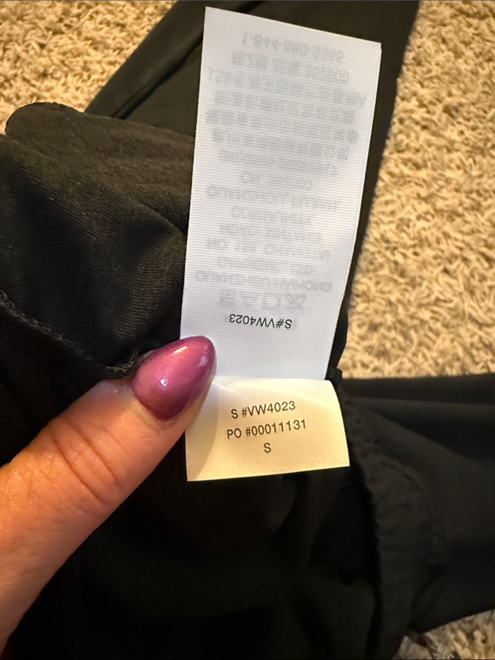 Vuori Halo Essential Wideleg Pant Women’s Size Small in Black - Picture 7 of 12